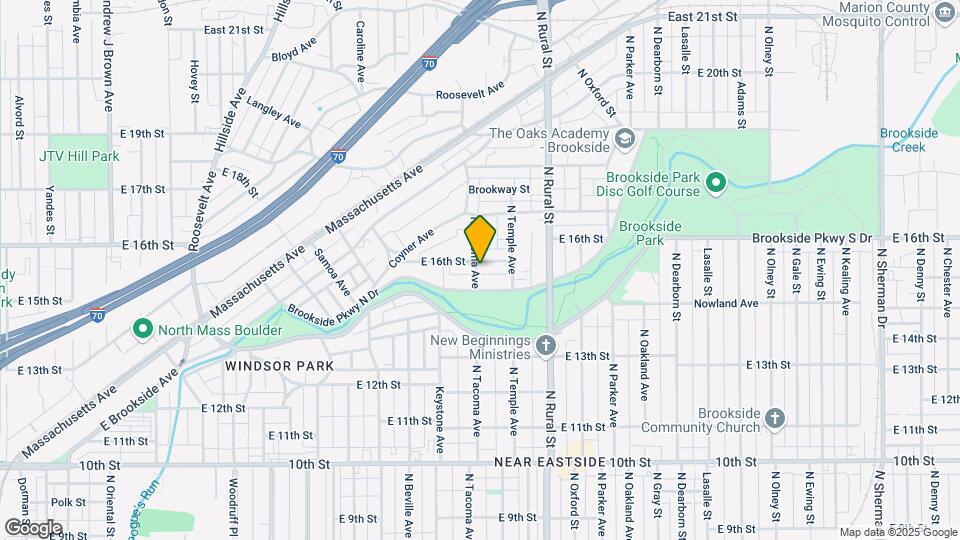 1523 N Tacoma Ave Map and Location Details