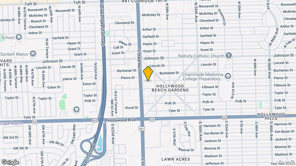 5918 Pierce St Map and Location Details