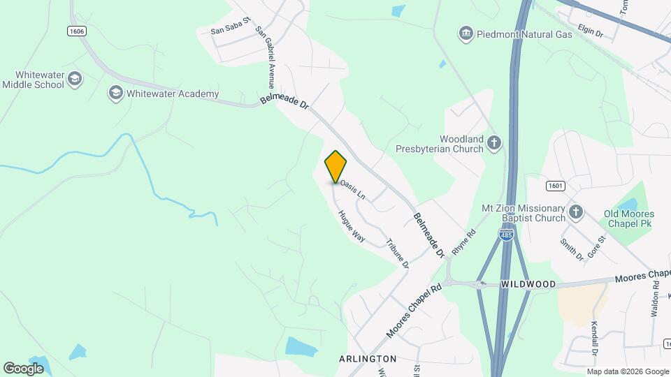 2604 Oasis Ln Mapa y Detalles de la Ubicación