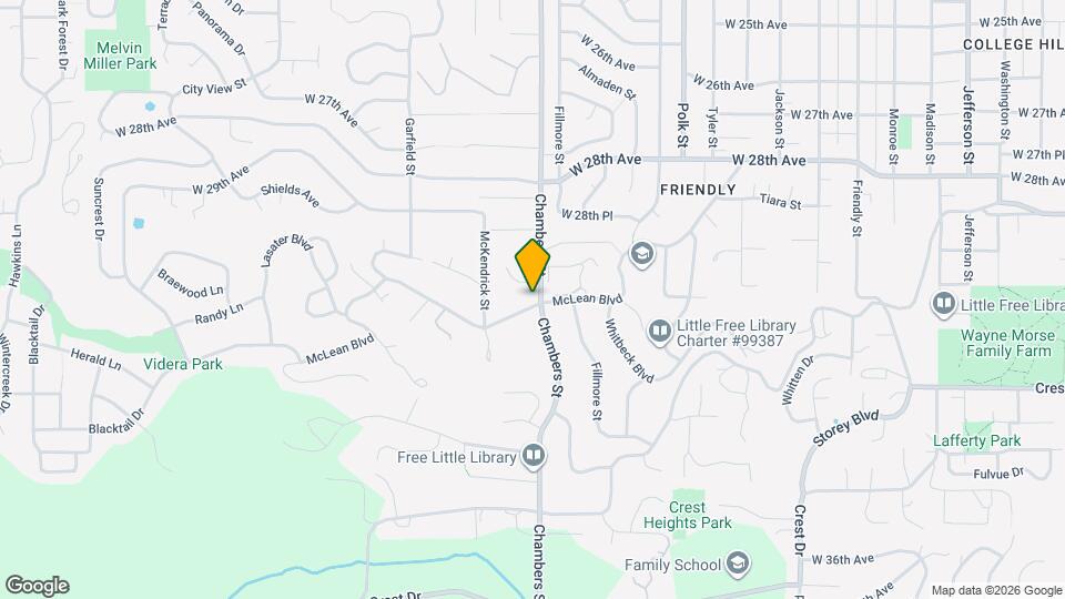 1715 McLean Blvd Map and Location Details