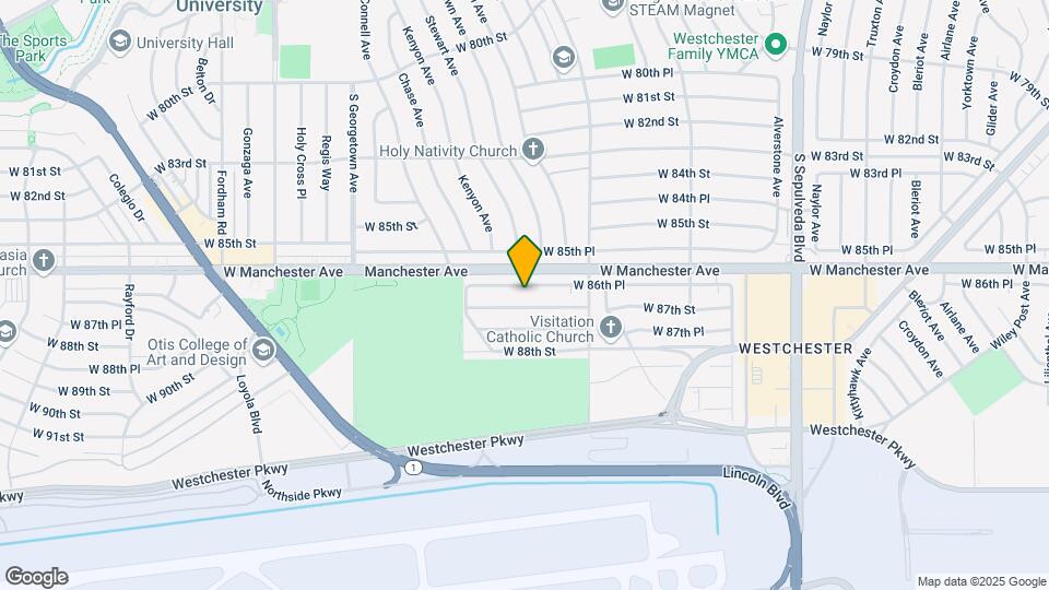Westchester Garden Apartments Mapa y Detalles de la Ubicación