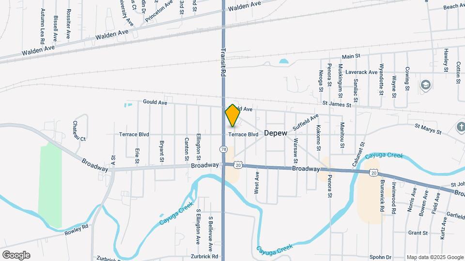 476 Terrace Blvd Map and Location Details