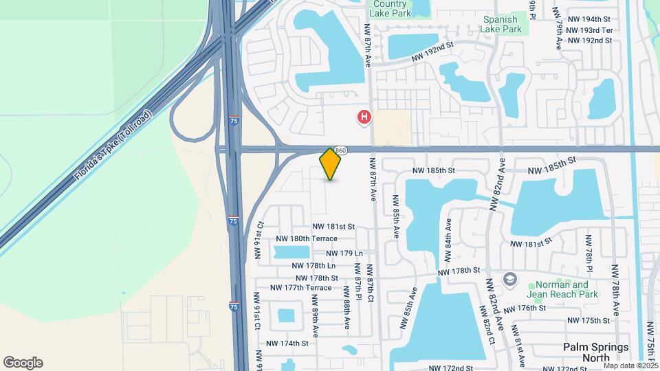 18375 NW 88th Pl Map and Location Details