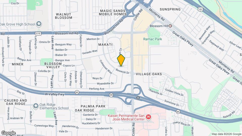5695 Makati Cir Map and Location Details