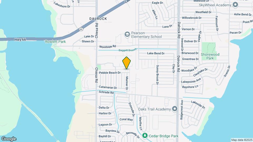 7805 Pebble Beach Dr Map and Location Details