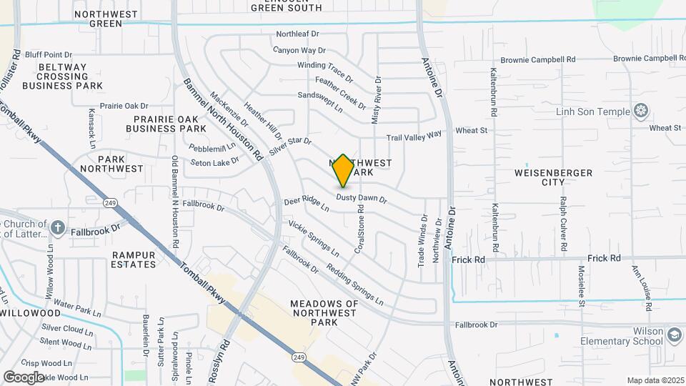 6822 Dusty Dawn Dr Map and Location Details