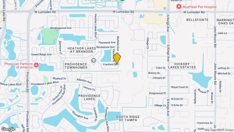 1255 Franford Dr Map and Location Details