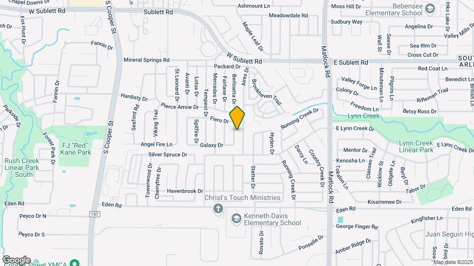6509 Eldorado Dr Map and Location Details