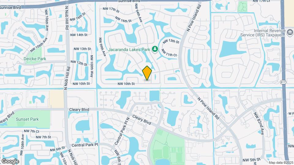 1000 NW 95th Terrace Map and Location Details