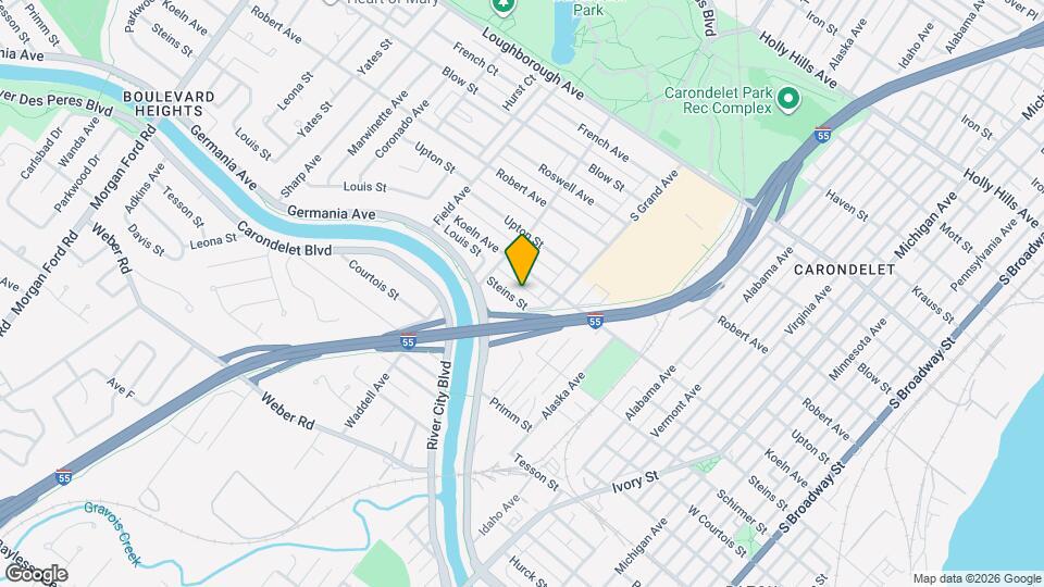 3623 Steins St Map and Location Details