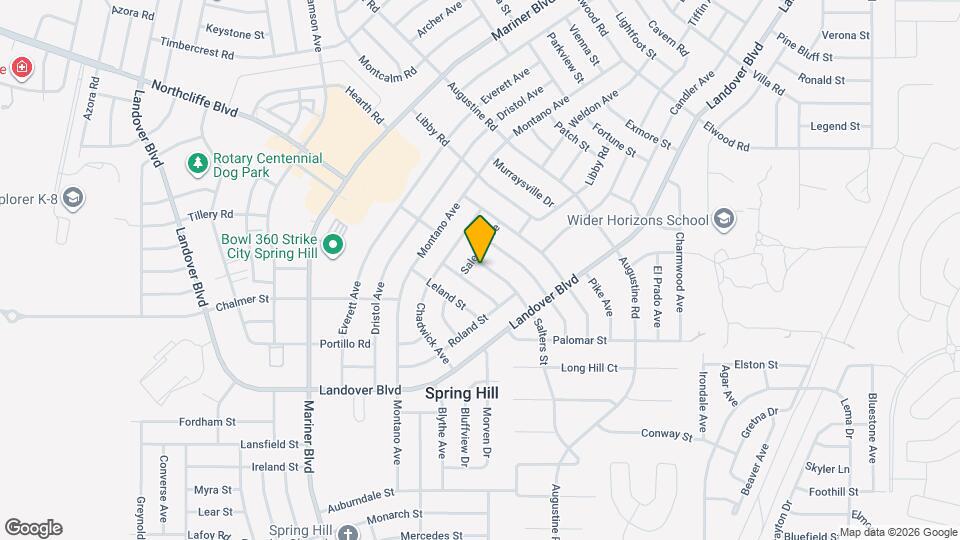 11256 Salters St Map and Location Details