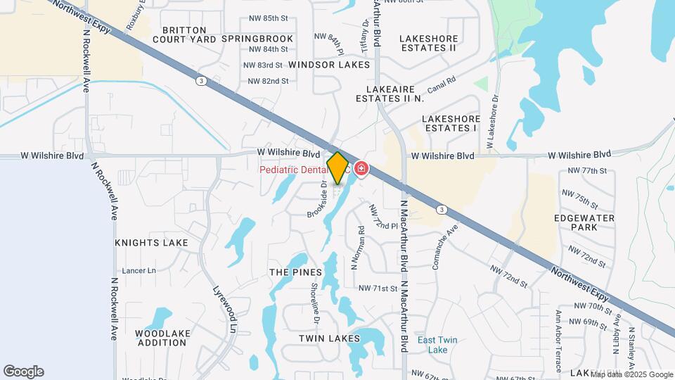 6056 Northwest Expy Map and Location Details