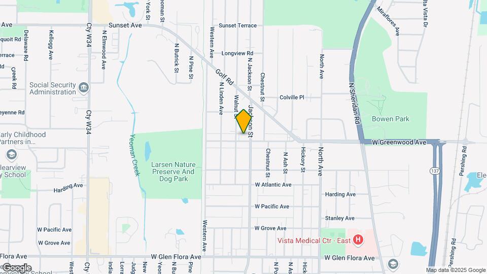 912 W Greenwood Ave Map and Location Details