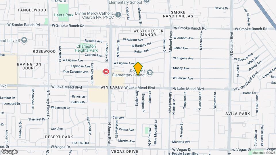 2025 Winwood St Mapa y Detalles de la Ubicación