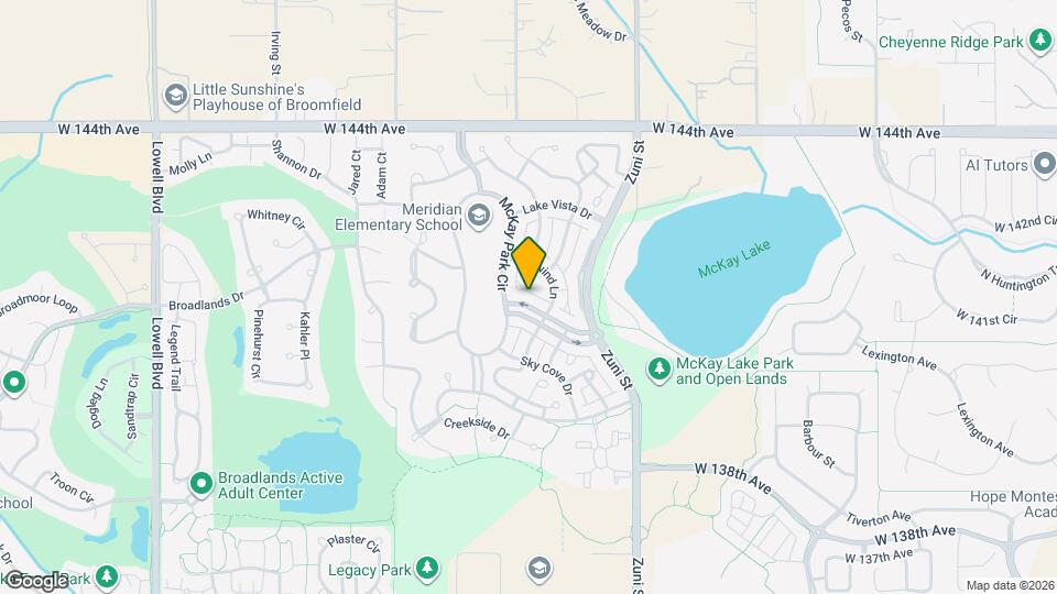 2577 McKay Landing Pkwy Map and Location Details