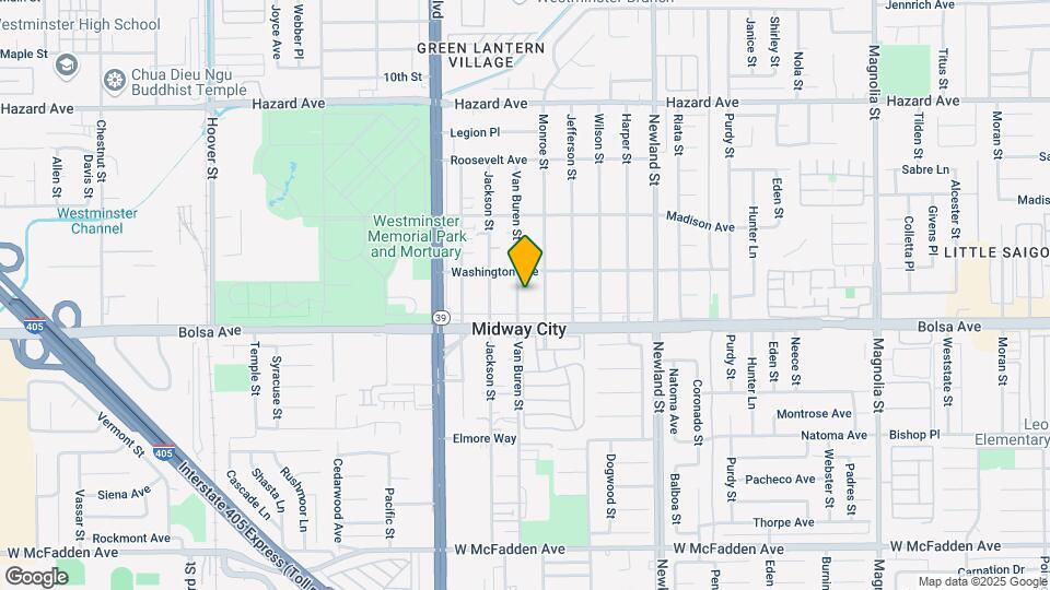 14902 Van Buren St Map and Location Details