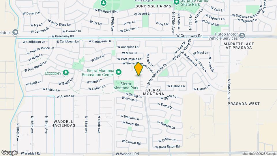 17729 W Woodrow Ln Map and Location Details
