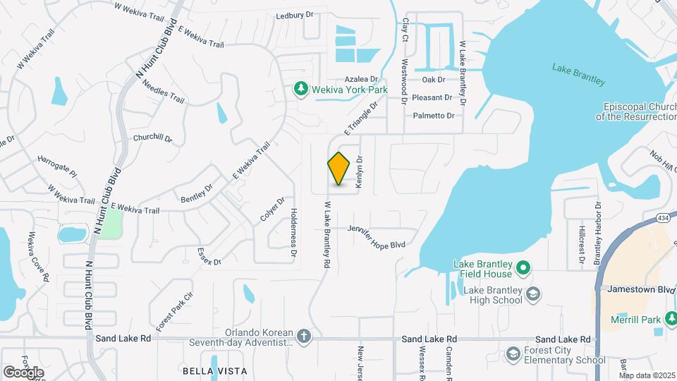 1510 Kenlyn Dr Mapa y Detalles de la Ubicación