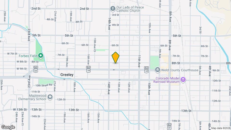 1312 8th St Map and Location Details