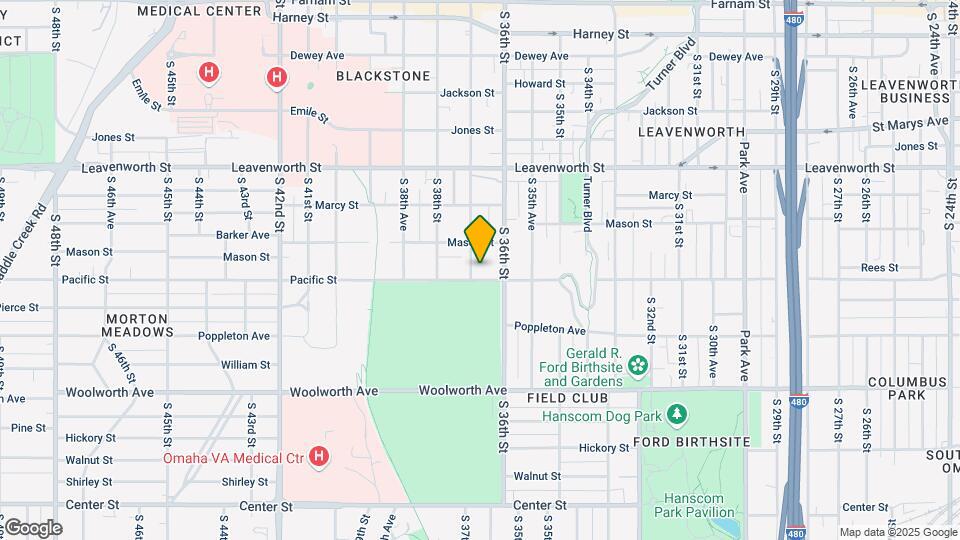 3620 Pacific St Map and Location Details