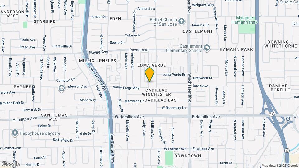 1448 Lexington Dr Map and Location Details