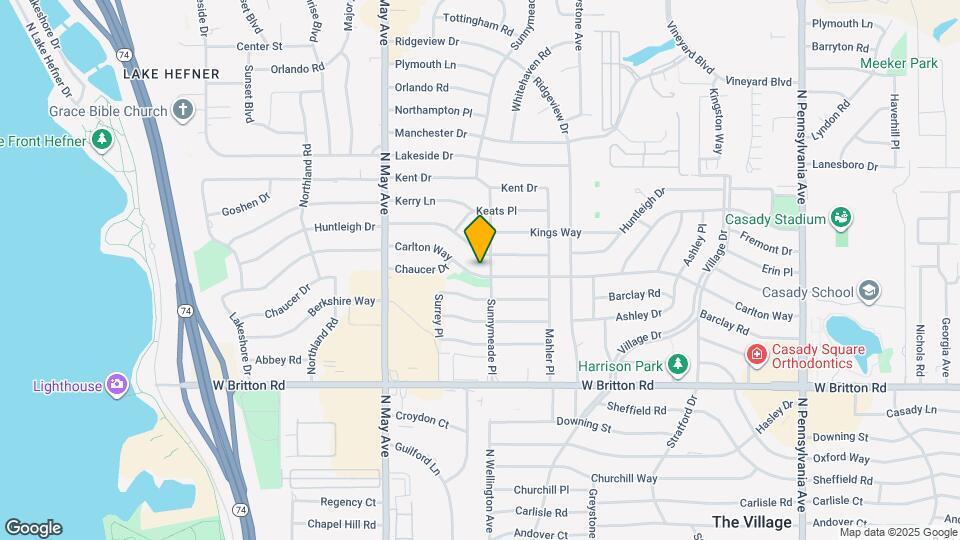 2705 Carlton Way Map and Location Details