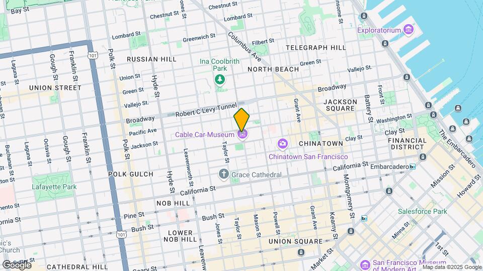 1244 Mason St Map and Location Details