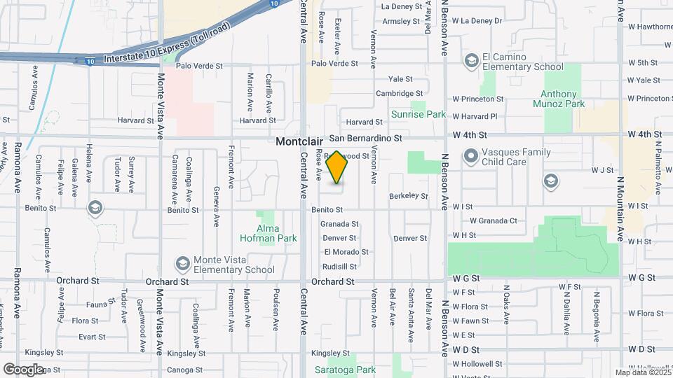 5392 Berkeley St Map and Location Details