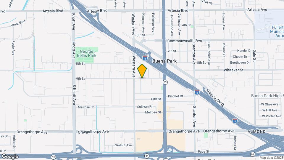 7552 9th St Mapa y Detalles de la Ubicación