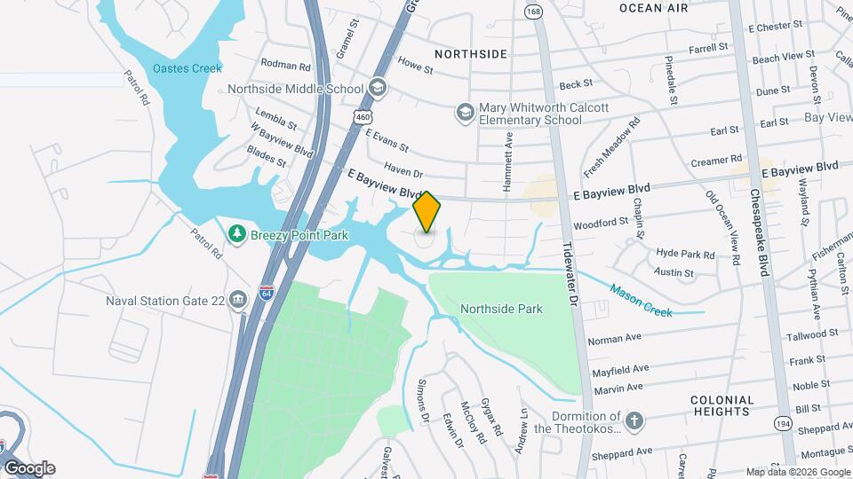 8533 Circle Dr Map and Location Details