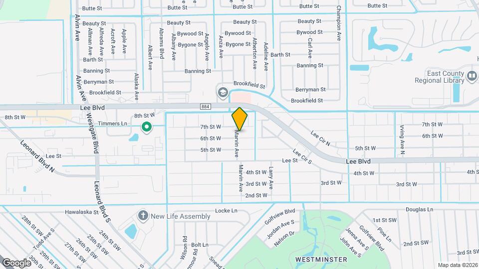 5210 6th St W Map and Location Details