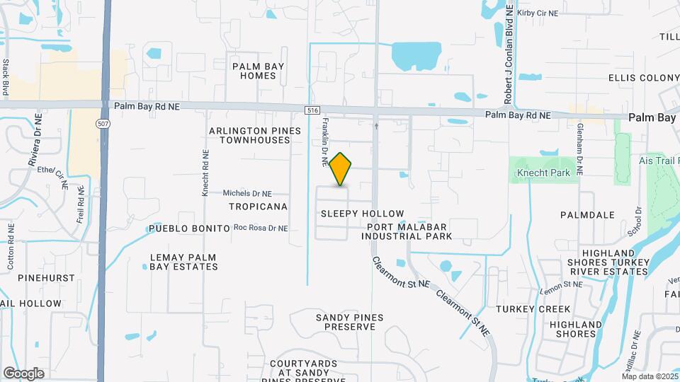 2168 Tarrytown Ln NE Map and Location Details