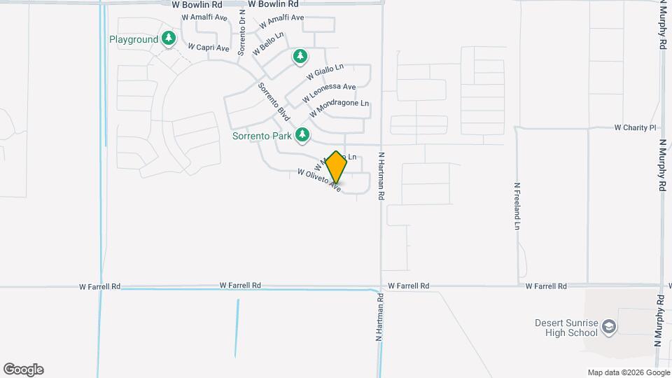 36971 W Oliveto Ave Mapa y Detalles de la Ubicación