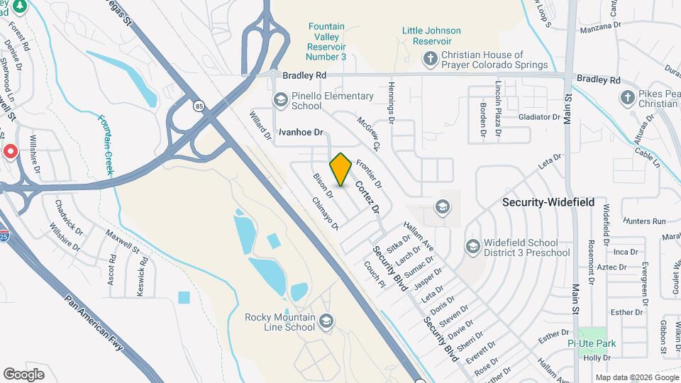 2230 Ivanhoe Dr Map and Location Details