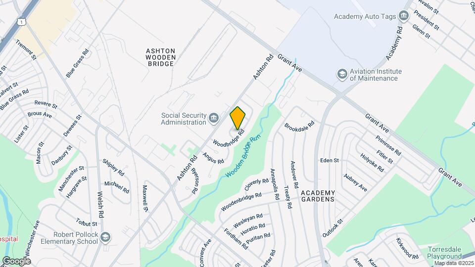 9434 Woodbridge Rd Map and Location Details