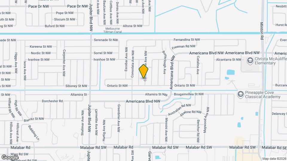 412 Commodore Ave NW Map and Location Details