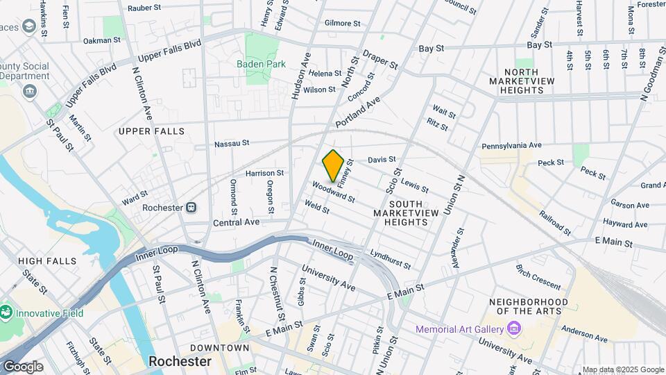 36 Woodward St, Unit 2-Dn Map and Location Details