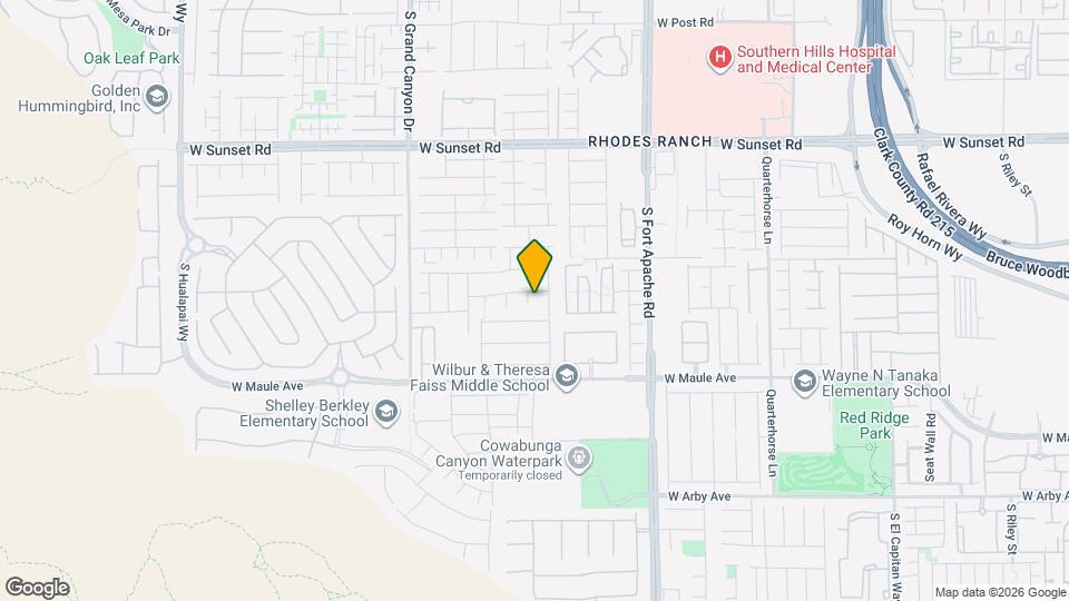 6764 Allen Ranch Ct Map and Location Details