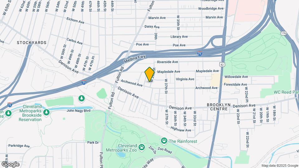 3746 W 39th St Map and Location Details