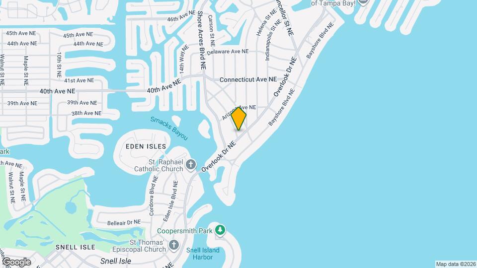 3601 Alabama Ave NE, Unit 3601 B Map and Location Details