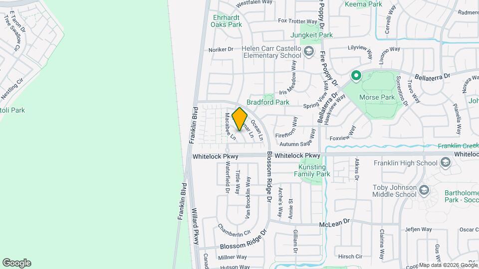 9984 Fan Shell Ln Map and Location Details