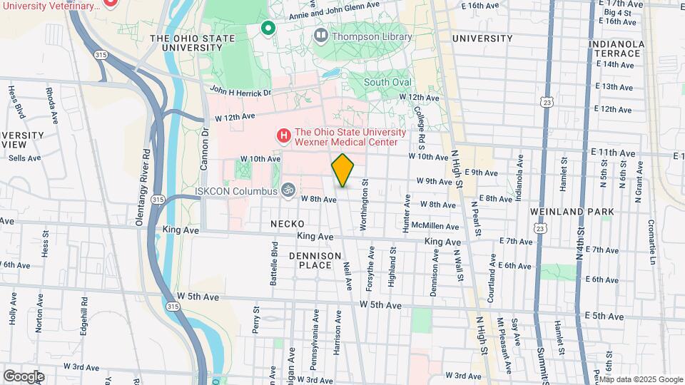 1524 Neil Ave Map and Location Details