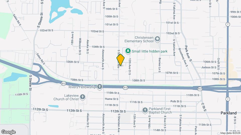 10613 S Sheridan Ave Mapa y Detalles de la Ubicación