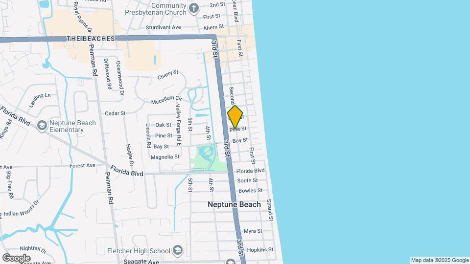 900 Second St Mapa y Detalles de la Ubicación