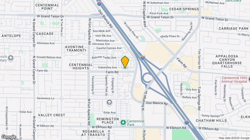 7605 Brocade Ct Map and Location Details