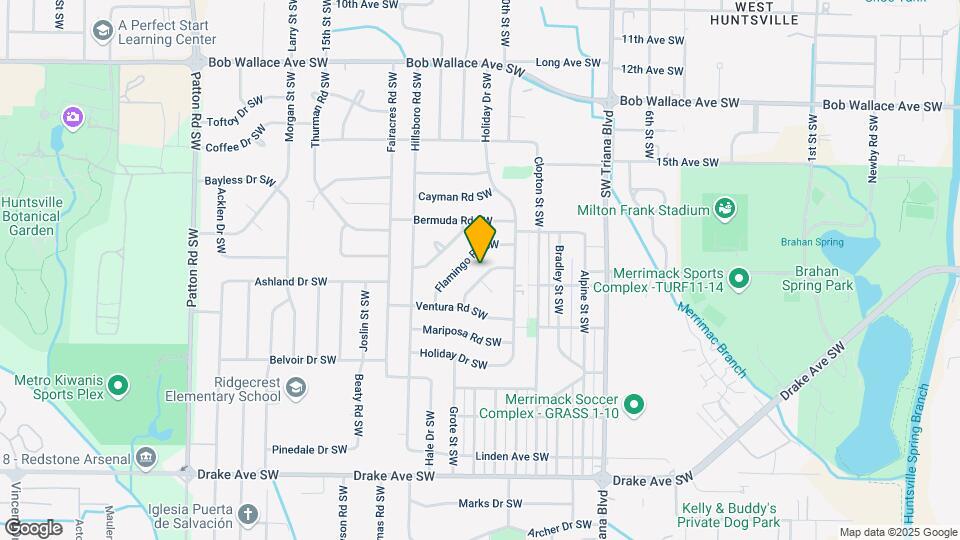 3510 Oleander Rd SW Map and Location Details