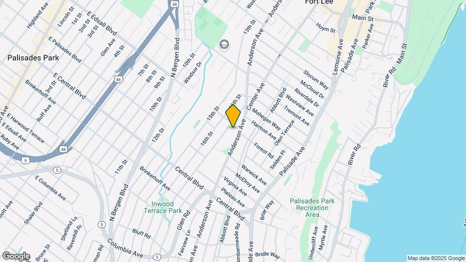 1319 Anderson Ave, Unit 16 Map and Location Details