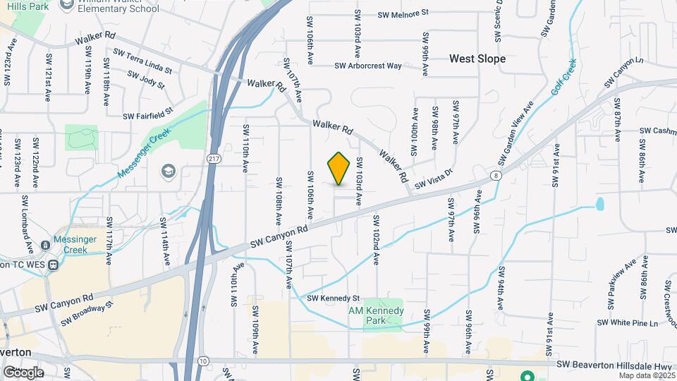 10382-10394 SW Hollyridge Ln Map and Location Details