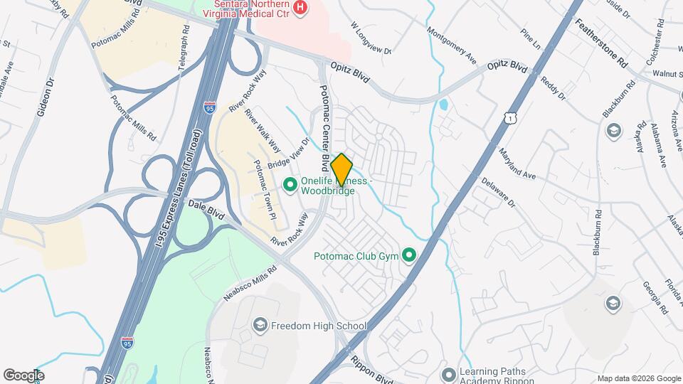 2585 Eastbourne Dr Mapa y Detalles de la Ubicación
