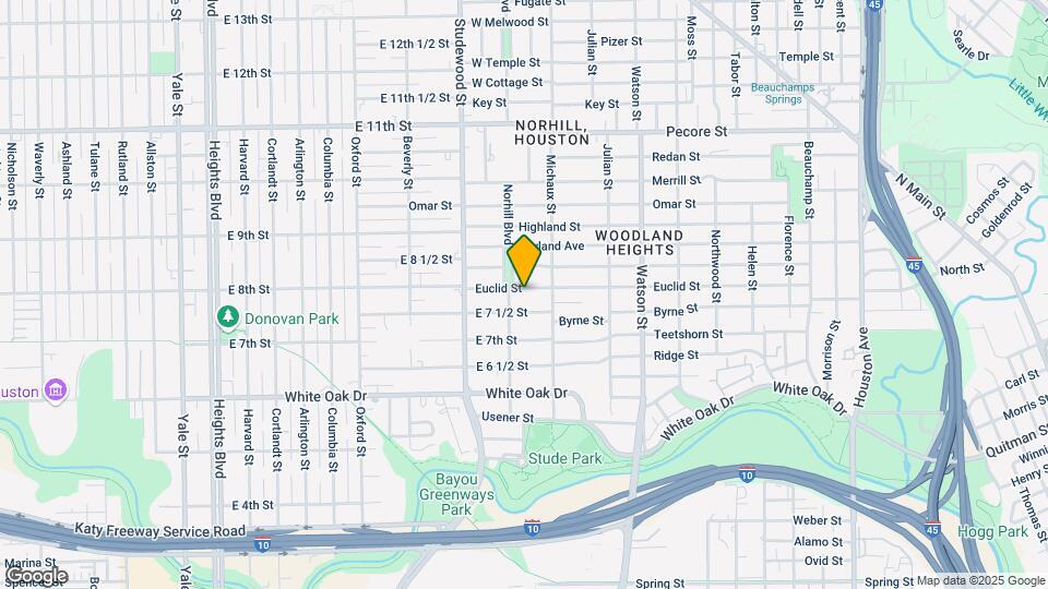 1026 Euclid St-Unit -3 Map and Location Details